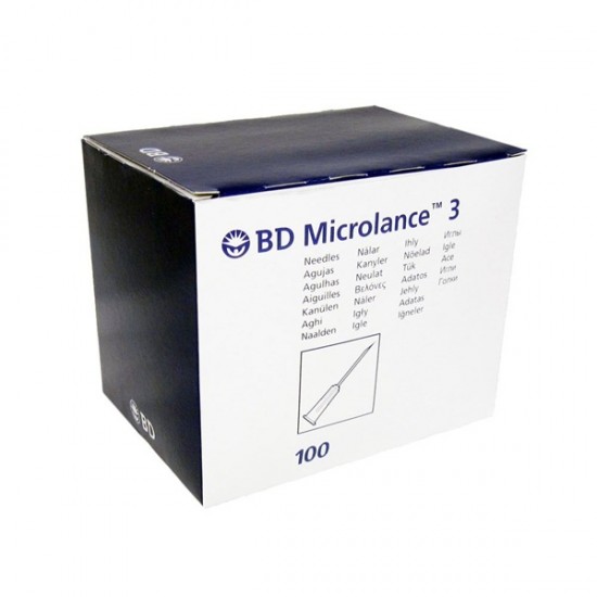 BD Microlance Needles 18G x 1 1/2" - Nr2 1,2x40mm 100 pcs BD Microlance Needles 18G x 1 1/2" - Nr2 1,2x40mm 100 pcs