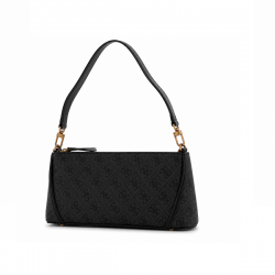 Guess Izzy Top Zip Shoulder Bag SB865418-CLO Coal Logo