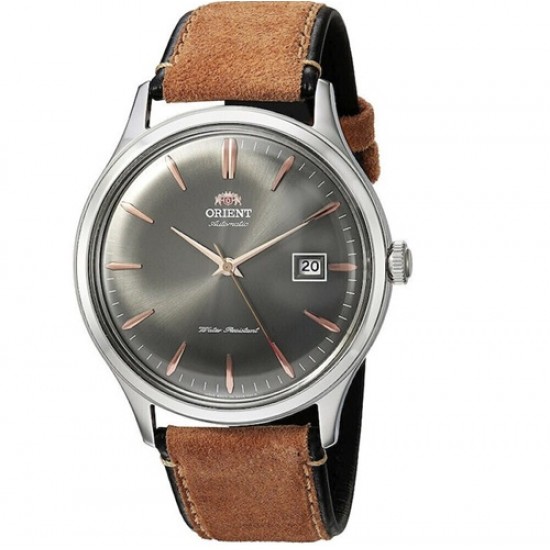 Orient Bambino Version 4 AC08003A Ανδρικό Αυτόματο Ρολόι με Καφέ Suede Δερμάτινο Λουράκι 42mm Orient Bambino Version 4 AC08003A Ανδρικό Αυτόματο Ρολόι με Καφέ Suede Δερμάτινο Λουράκι 42mm