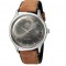 Orient Bambino Version 4 AC08003A Ανδρικό Αυτόματο Ρολόι με Καφέ Suede Δερμάτινο Λουράκι 42mm