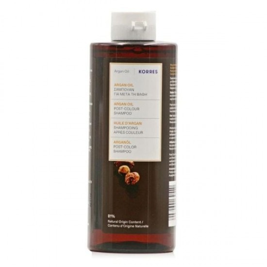 Korres Argan Oil Shampoos Color Maintenance for Coloured Hair 400ml