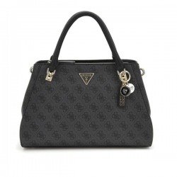 Guess Noelle Girlfriend Satchel HWBG78 79070-CLO Women's Handbag Coal Logo