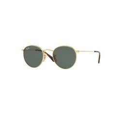 Ray-Ban Junior RB9547S 223/71 Kids Sunglasses Gold Frame with Green G-15 Lenses 44-XXS