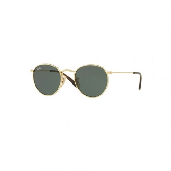 Ray-Ban Junior RB9547S 223/71 Kids Sunglasses Gold Frame with Green G-15 Lenses 44-XXS