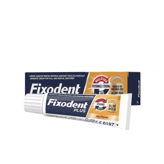 FIXODENT Pro Plus Duo Action Denture Fixing Cream 40gr FIXODENT Pro Plus Duo Action Denture Fixing Cream 40gr