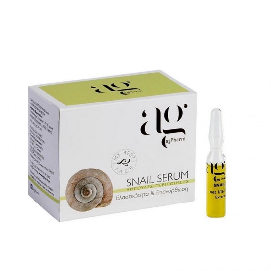AG PHARM Snail Elasticity & Rejuvenation Serum 1 ampoule x 2ml AG PHARM Snail Elasticity & Rejuvenation Serum 1 ampoule x 2ml