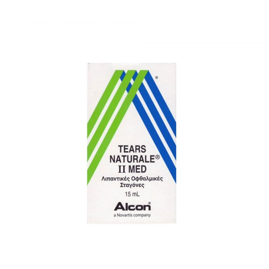 ALCON Tears Naturale II MED Λιπαντικές Οφθαλμικές Σταγόνες 15ml