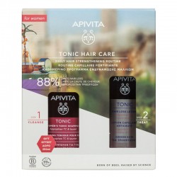Apivita Tonic Hair Care for Women Tonic Lotion Against Hair Loss 150 ml + Gift Women's Tonic Shampoo 250 ml