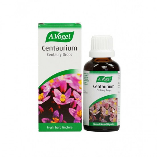 Supliment alimentar A.VOGEL, Centaurium Tinctura pentru reflux 50ml