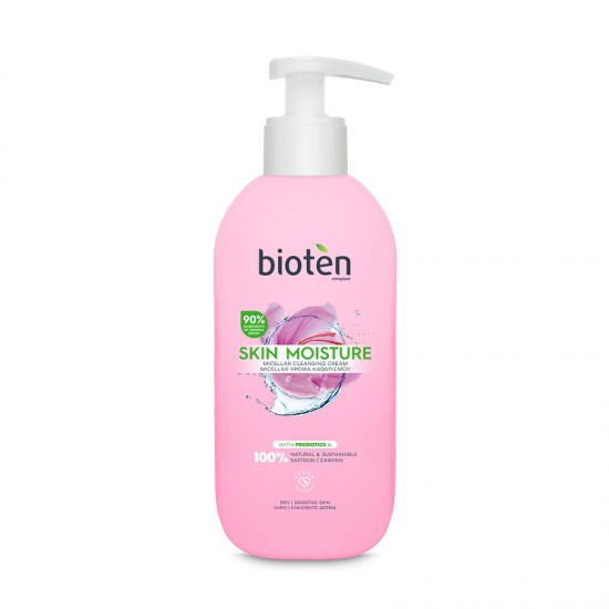 BIOTEN Skin Moisture Очищающий крем-гель для сухой чувствительной кожи 200мл