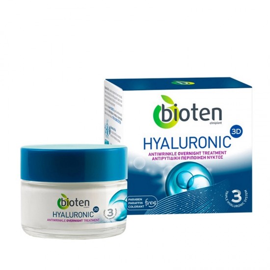 Crema de noapte BIOTEN Hyaluronic 3D 50ml