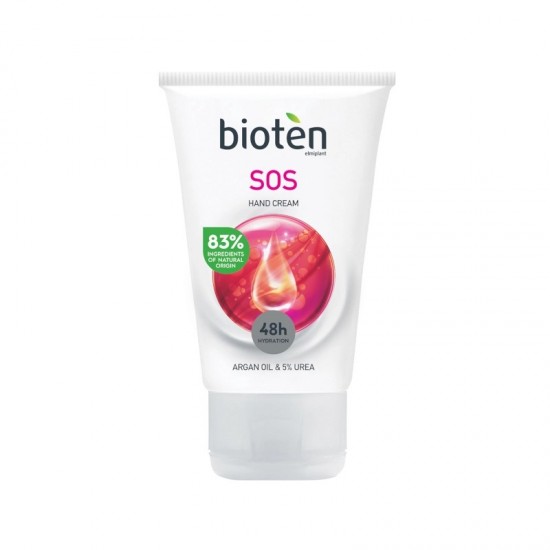 BIOTEN SOS 48-hour Hand Cream with Argan Oil & 5% Urea 50ml