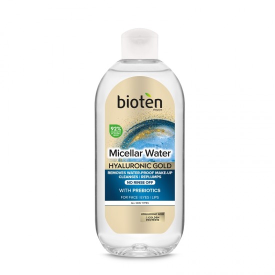 BIOTEN Hyaluronic Gold Micellar Water 400ml BIOTEN Hyaluronic Gold Micellar Water 400ml