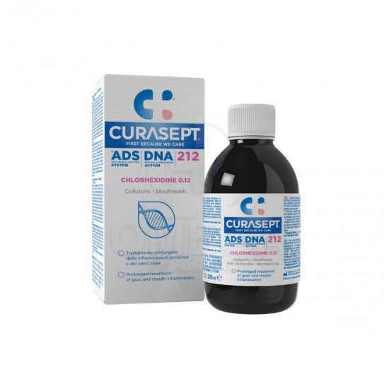 Curaprox Curasept ADS 212 Mouthwash (0.12% CHX) 200 ml Curaprox Curasept ADS 212 Mouthwash (0.12% CHX) 200 ml