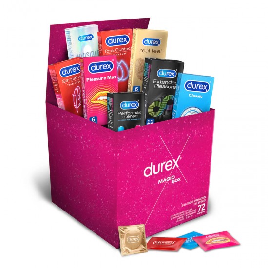 DUREX Magic Box 72 buc