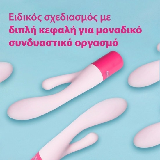 DUREX Play Maxi Fun Δονητής Διπλής Κεφαλής με 8 Διαφορετικές Δονήσεις 20.2cm, 1τμχ