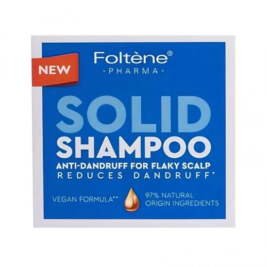 FOLTENE PHARMA Solid Shampoo Anti-Dandruff Στερεο Σαμπουαν Κατα Της Πιτυριδας 75gr