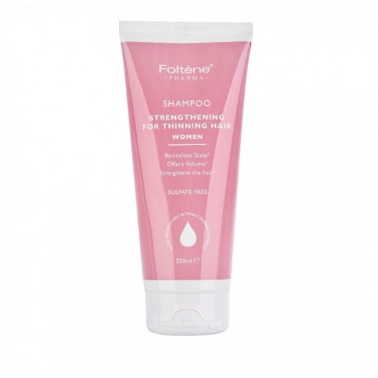 FOLTENE PHARMA Shampoo for Women, Strengthening for Weak Hair 200ml