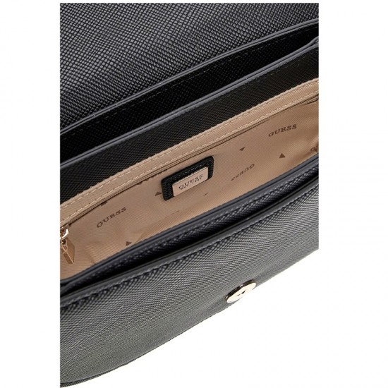Guess Gizele Women's Bag Handbag Black HWVG91 95770-BLA