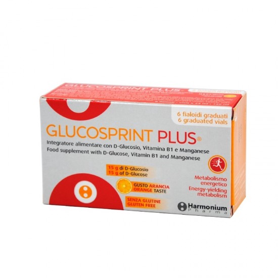 Harmonium Pharma Glucosprint Plus 6 φιαλίδια x 25 ml