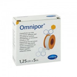 Hartmann Omnipor Paper Non Woven Bandage Tape 1.25cm x 5m Hartmann Omnipor Paper Non Woven Bandage Tape 1.25cm x 5m