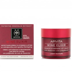 APIVITA Wine Elixir Wrinkle Lifting & Firming Cream - Light Cream 50ml