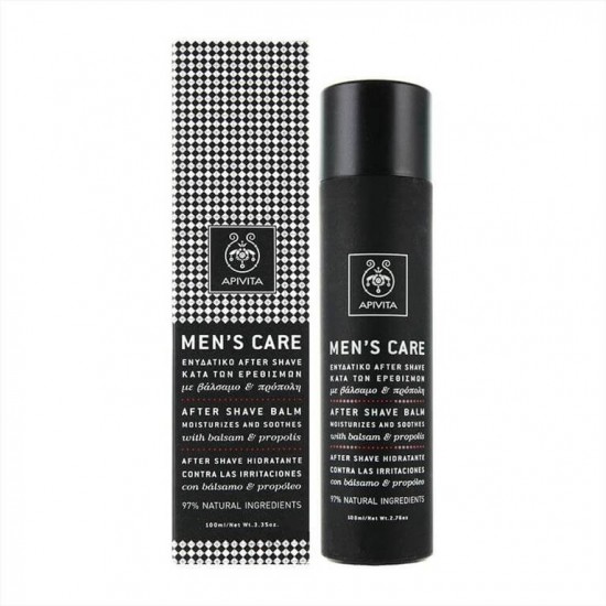 APIVITA Mens Care After Shave Balm with St. John's Wort & Propolis 100ml