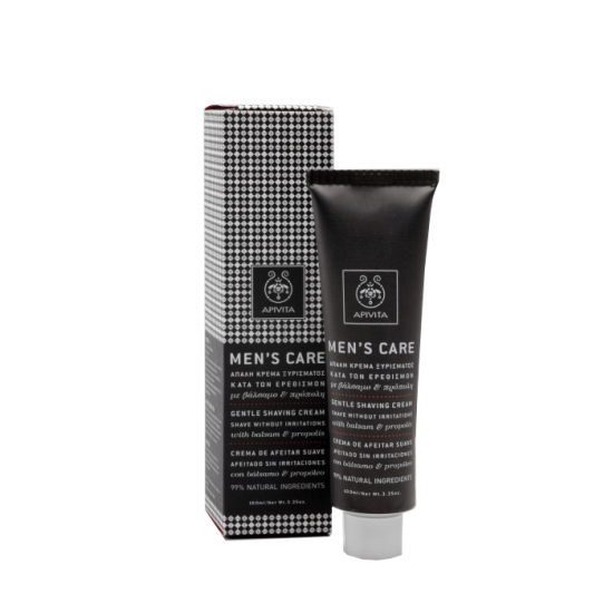 Apivita Mens Care Shaving Cream with Balm & Propolis 100ml Apivita Men's Care Shaving Cream with Balm & Propolis 100ml