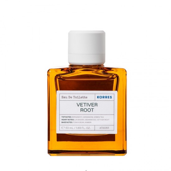 KORRES VETIVER ROOT Eau De Toilette Ανδρικό Άρωμα 50ml