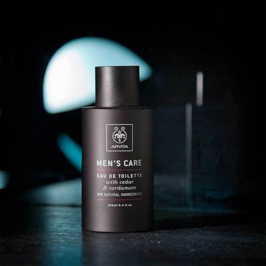 APIVITA Mens Care edt with cardamom and cedar 100ml