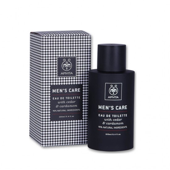 APIVITA Mens Care edt with cardamom and cedar 100ml