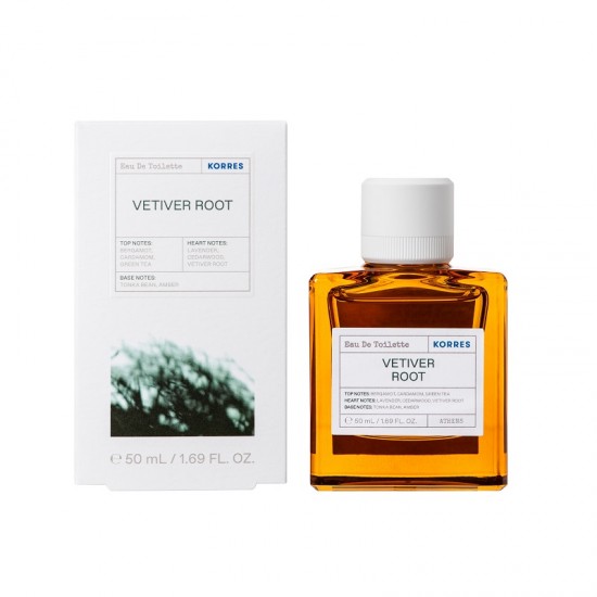 Korres Vetiver Root Eau de Toilette 50ml Korres Vetiver Root Eau de Toilette 50ml