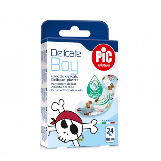 PIC Solution Delicate Plaster Boy Medium 24 pieces PIC Solution Delicate Plaster Boy Medium 24 pieces