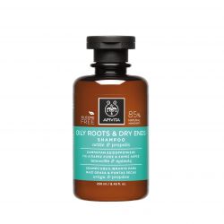 APIVITA Holistic Hair Care Shampoo for Oily Hair & Dry Ends with Nettle & Propolis 250ml
