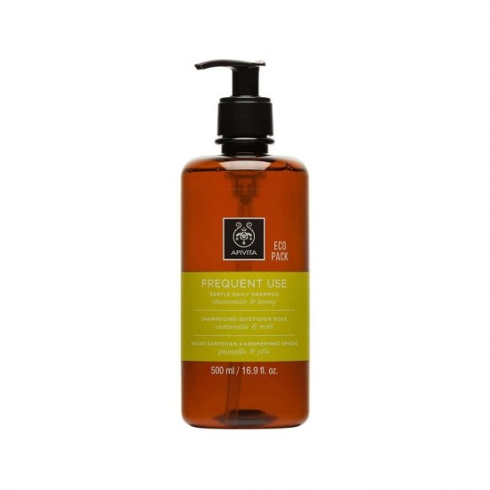 APIVITA Gentle Shampoo for Daily Use with Chamomile & Honey Ecological Packaging 500ml