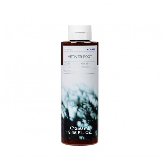 KORRES Shower Gel with Vetiver Root, Green Tea & Cedarwood 250ml KORRES Shower Gel with Vetiver Root, Green Tea & Cedarwood 250ml