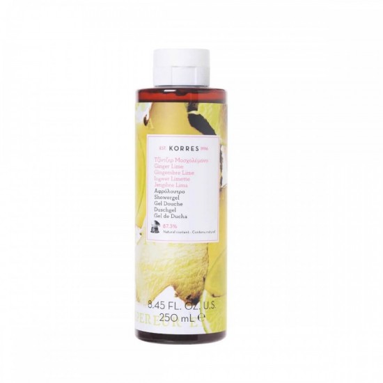 KORRES Shower gel with ginger and lime 250ml