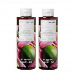 KORRES Shower gel with ginger and lime 2x250ml