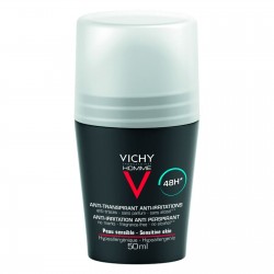 Vichy Homme Deodorant Anti-Perspirant Roll-on Sensitive Skin 48h 50 ml Vichy Homme Deodorant Anti-Perspirant Roll-on Sensitive Skin 48h 50 ml