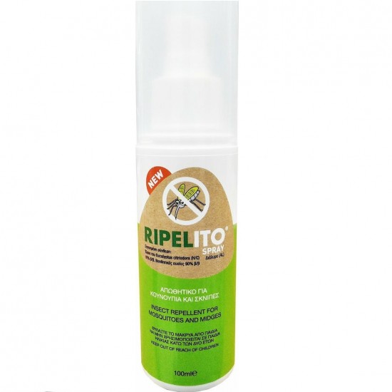 Vioryl RipeLito Εντομοαπωθητικό Γαλάκτωμα σε Σπρέι Κατάλληλο για Παιδιά 100ml