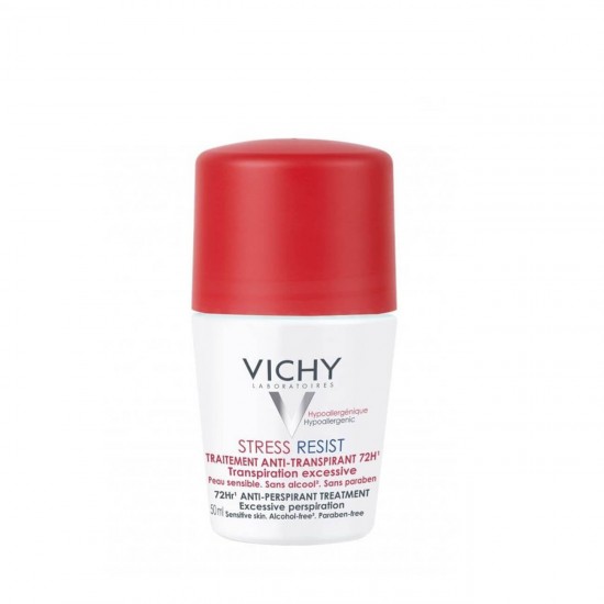 VICHY Deodorants Roll-On Αποσμητικό Stress Resist 72ώρες 50ml