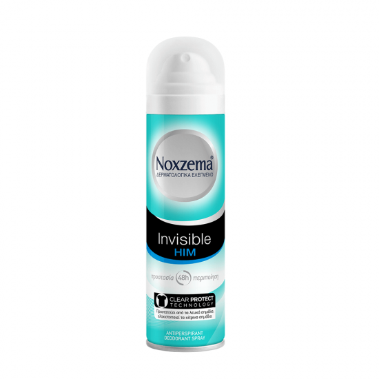 NOXZEMA Αποσμητικό Spray Invisible Him 150ml