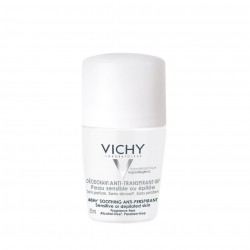 VICHY Roll-On Deodorant for Sensitive Skin 48 hours, Antiperspirant 50ml VICHY Roll-On Deodorant for Sensitive Skin 48 hours, Antiperspirant 50ml