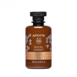 APIVITA Royal Honey Creamy Shower Gel with Essential Oils and Honey 250ml APIVITA Royal Honey Creamy Shower Gel with Essential Oils and Honey 250ml