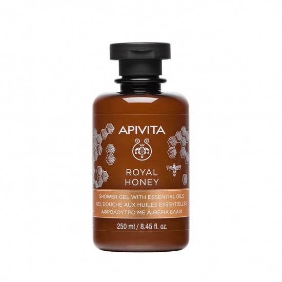 APIVITA Royal Honey Creamy Shower Gel with Essential Oils and Honey 250ml APIVITA Royal Honey Creamy Shower Gel with Essential Oils and Honey 250ml