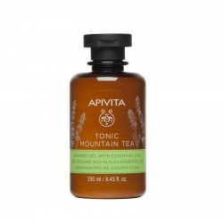 APIVITA Tonic Mountain Tea Shower Gel with Essential Oils and Mountain Tea 250ml