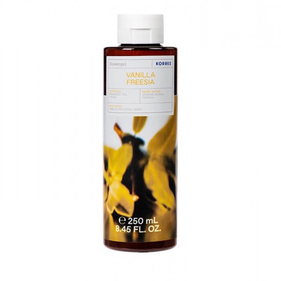 KORRES Moisturizing Shower Gel Vanilla Freesia 250 ml