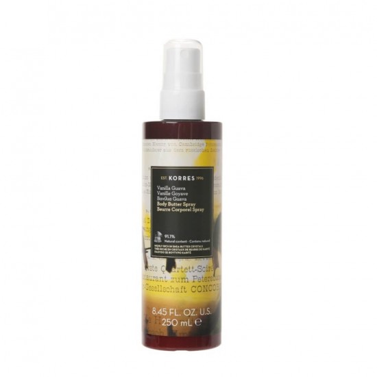 KORRES Vanilla Guava Spray de balsam pentru corp 250ml