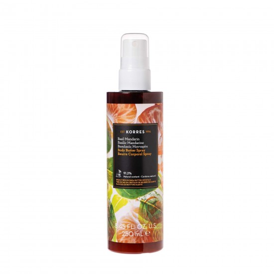 KORRES Body Butter with Basil and Mandarin 250ml