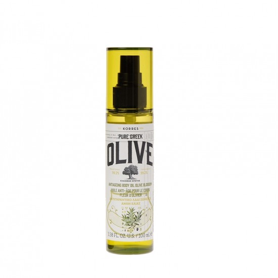 KORRES Pure Greek Olive-Olive Blossom Antiageing Body Oil 100ml KORRES Pure Greek Olive-Olive Blossom Antiageing Body Oil 100ml